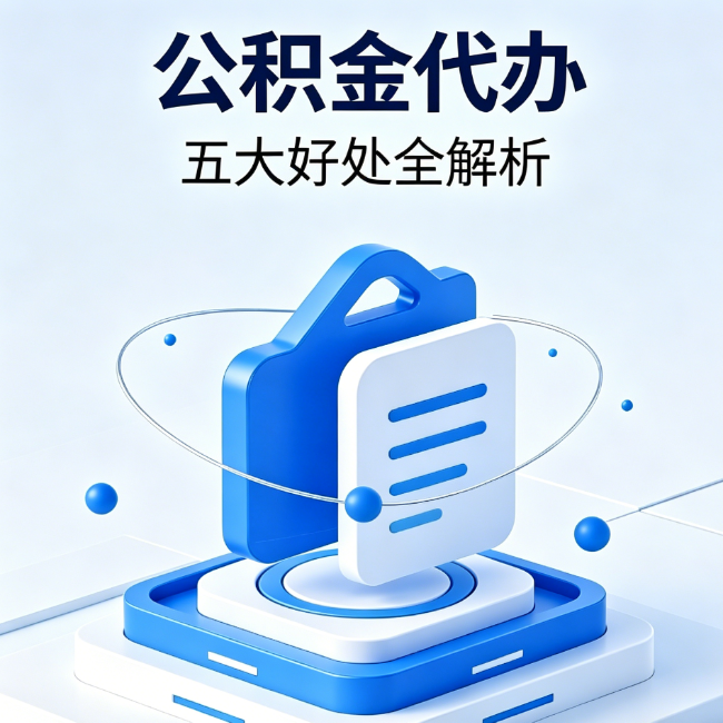 开封公积金代办到底值不值？这5大好处让你少走弯路